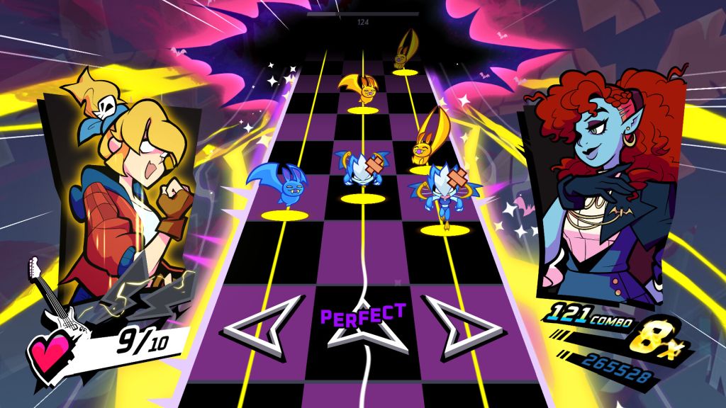 In-game screenshot of Rift of the Necrodancer