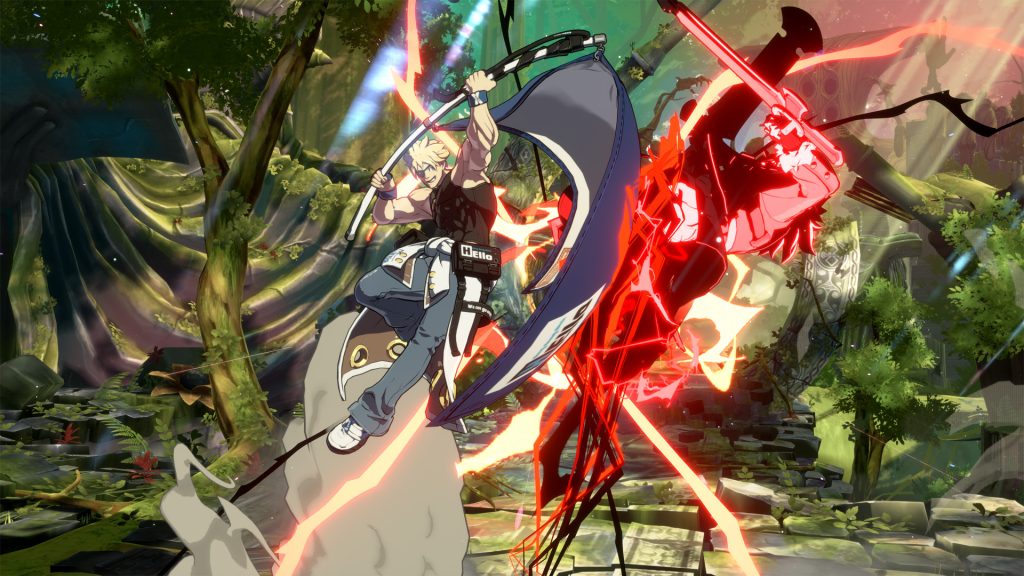 Screenshot of in-game Guilty Gear Strive, feat. Sin Kiske