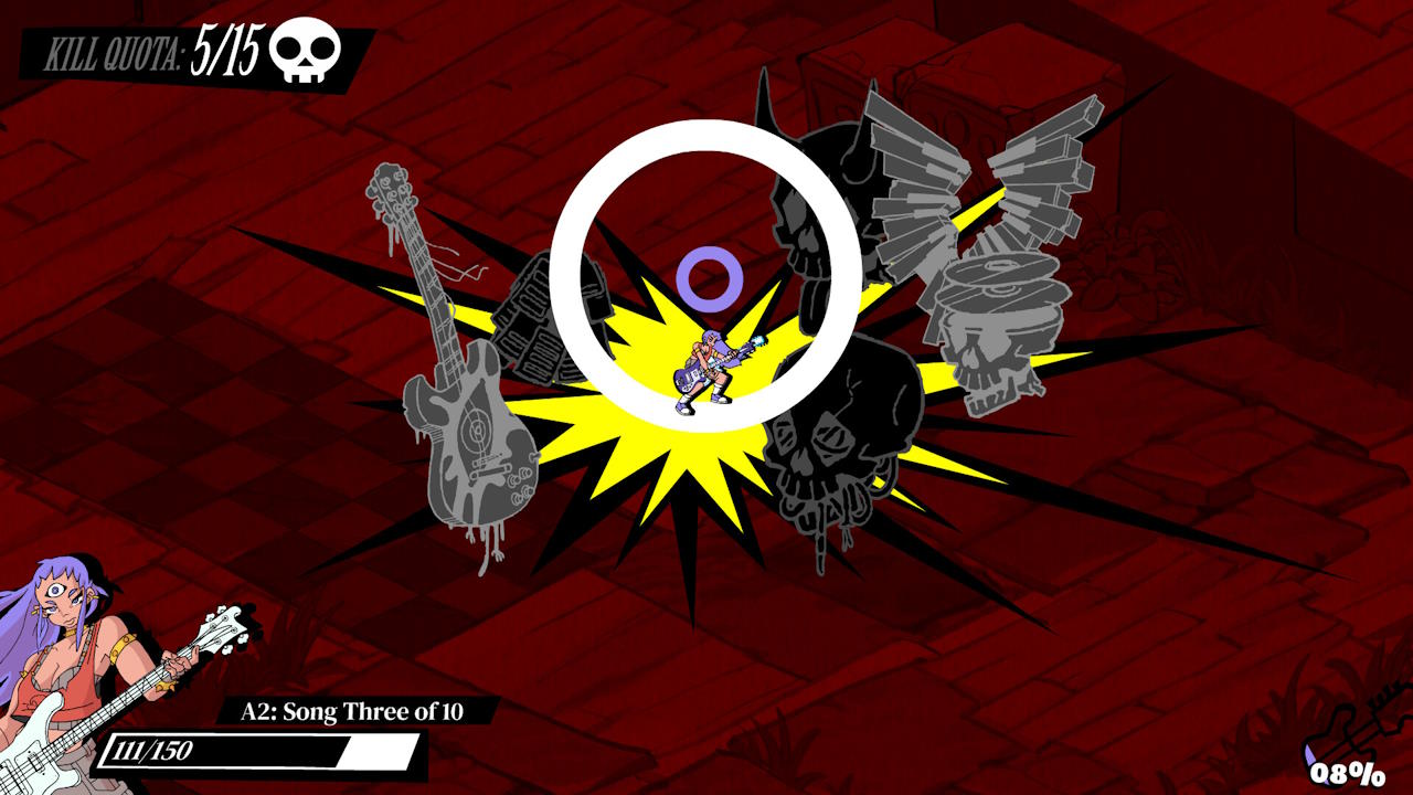 Kill the Music, mid-gameplay